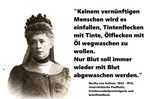 Bertha von Suttner gegen den Krieg