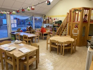 Innenraum eines Kindergartens
